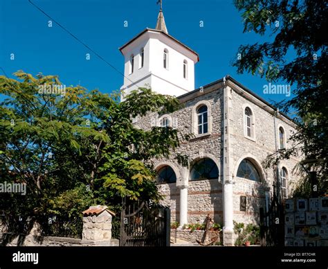 The Church Of St Virgin Mary In Nessebar Bulgaria Black Sea Stock