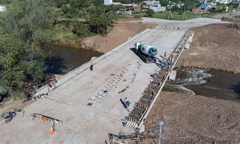 Avanza la construcción del nuevo puente urbano grupo radial centro