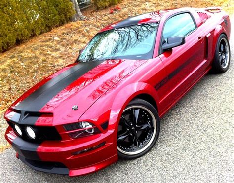 Foose® Nitrous Black With Ss Lip On Ford Mustang