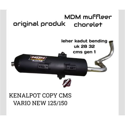 Jual Kenalpot Copy CMS Vario New 150 Vario Arem New Shopee Indonesia