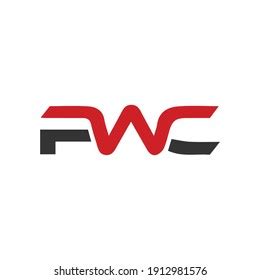 Pwc Letter Logo Design Vector Stock Vector (Royalty Free) 1912981576 ...