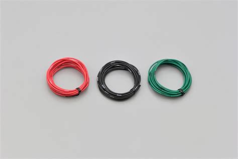 Colored wire, AWG20 AVS0.50, black, 2m