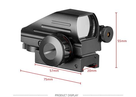 Tactical Reflex Red Green Laser Scope Reticle Holographic Projected