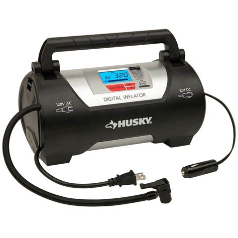 Husky 12120 Volt Corded Electric Auto And Home Inflator Hd12120b The