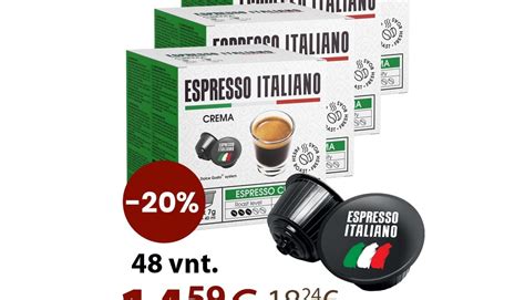 Kavos Kapsul S Espresso Italiano Crema Kaps Kurkava