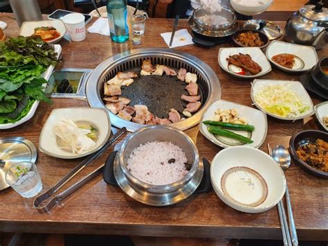 당산 쌈밥 맛집 삼겹살오리고기와 돌솥밥 쌈채소까지 즐길 수 있는 시골쌈밥 네이버 블로그