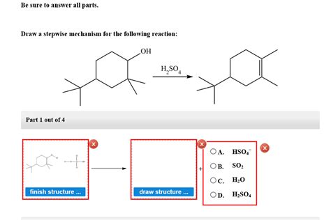 Solved Be Sure To Answer All Parts Draw A Stepwise Mechanism Chegg