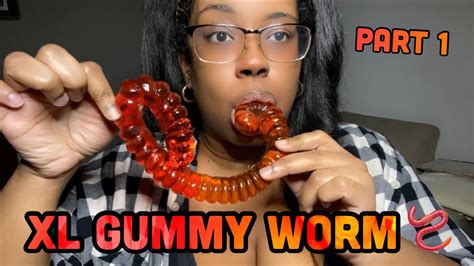 Giant Gummy Worm Asmr Challenge Asmr Tingles You Cant Resist 🧠 Youtube