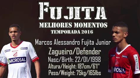 Marcos Fujita Volante Zagueiro Defender Highlights