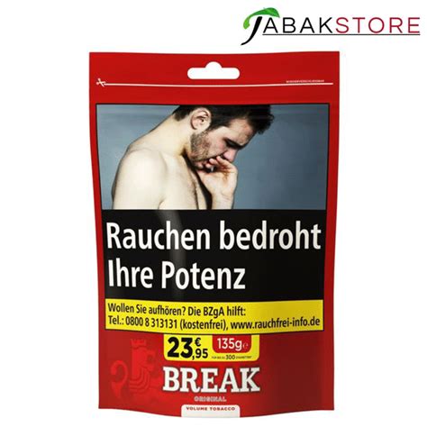 Break Tabak Alle Sorten Größen Online kaufen im Tabakstore