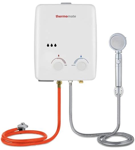 Gas Water Heater Thermomate Az132 5l Portable Propane Water Heater Tankess Instant Gas Boiler