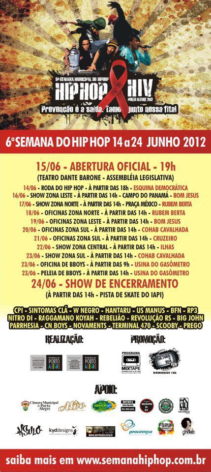 Sitio Cultural 6 SEMANA DO HIP HOP DE PORTO ALEGRE