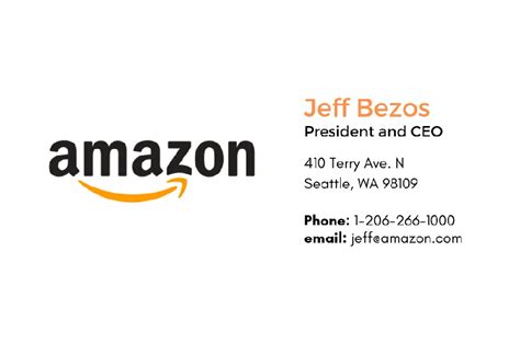 Ceo Business Card Business Card For Ceo Founder Business Card