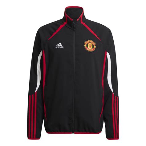 Bluza Trening Adidas Manchester United Teamgeist Barbati Negru