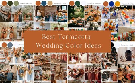 12 Best Terracotta Wedding Color Theme Ideas 2024 2025 Daisy Sage