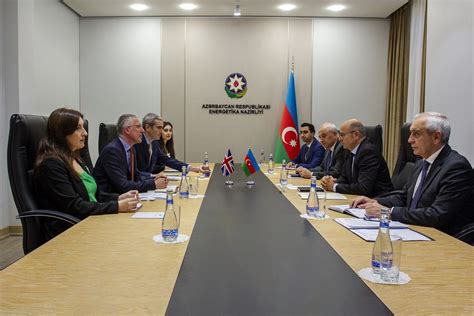 Azerbaijan UK Discuss Cooperation With Bp In Green Energy Devt