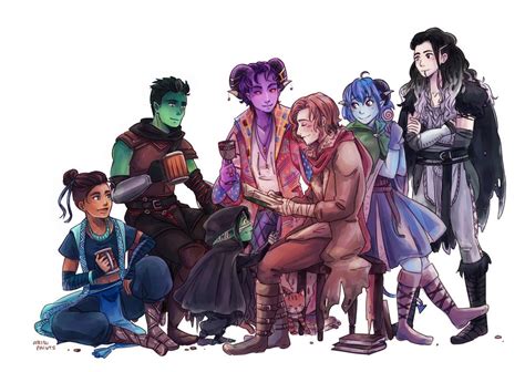 4 Twitter Critical Role Characters Critical Role Fan Art Critical