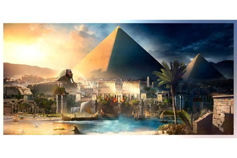 great giza pyramid Ancient egyptian Painting for home vastu