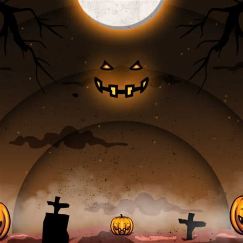 Halloween Spooky Stream Background Hexeum