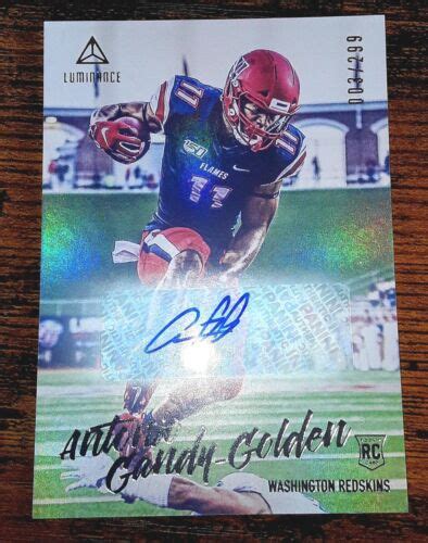 Panini Luminance Rookies Antonio Gandy Golden Rookie