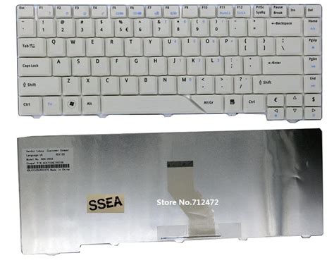 Ssea Teclado De Ee Uu Para Acer Aspire G Z Zg