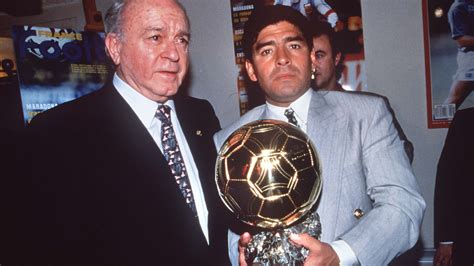 La Historia Del Inesperado Final Del Balón De Oro Que Diego Maradona