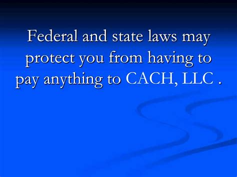 Stop Cach Llc Call 877 737 8617 For Legal Help Youtube