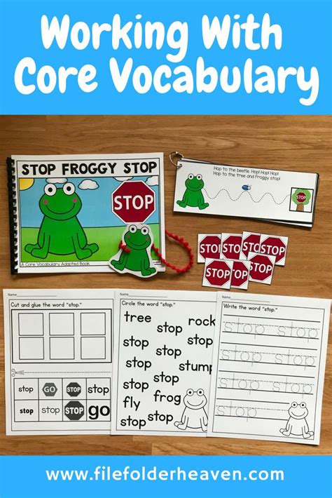 Practice Aac Core Vocabulary Words In A Fun And Interactive Way Core