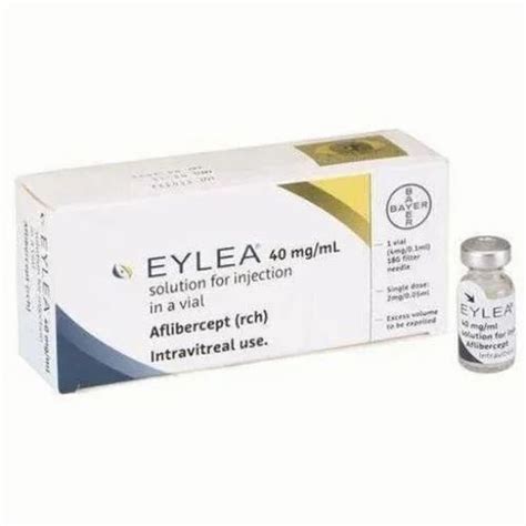 Aflibercept Mg Ml Eylea Injection Mg At Rs Box