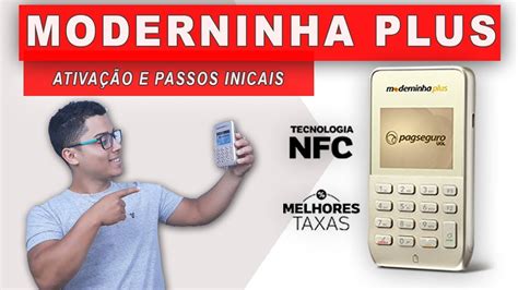 Pagseguro Moderninha Chip Analisando A Maquininha Moderninha Plus