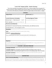 Phonics Lesson Plan Lisa Anderson 1 Docx EDUC 554 Lesson Plan