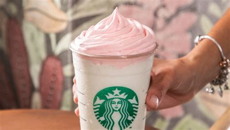 Starbucks Lanza Bebida Birthday Cake Frapuccino