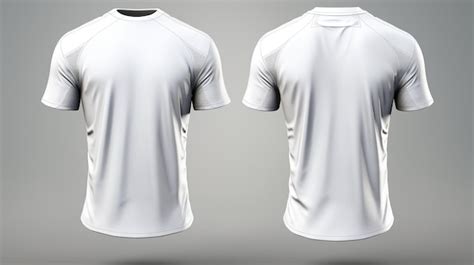 Camiseta blanca para la maqueta de tus diseños Foto Premium