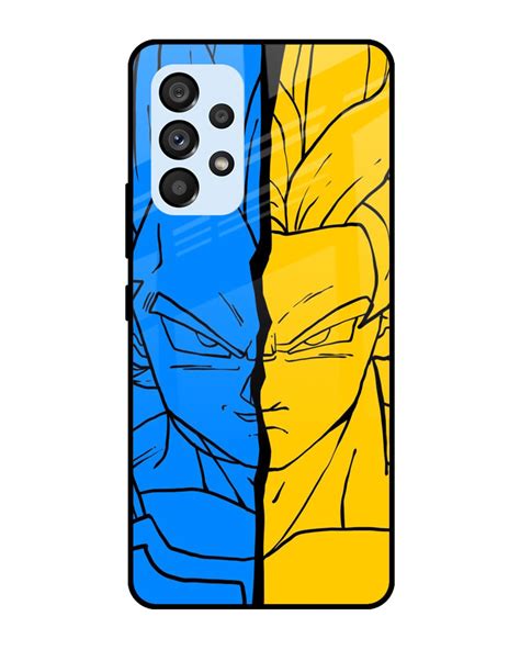 Buy Goku And Vegeta Premium Glass Case For Samsung Galaxy A53 5G Shock