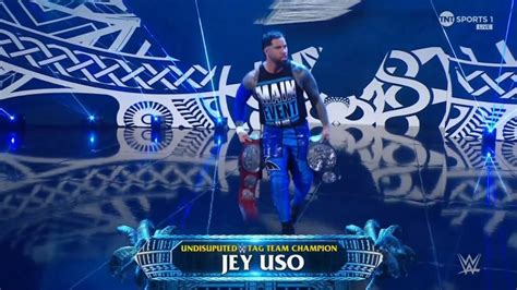 Jey Uso Entrance WWE SmackDown October 13 2023 YouTube