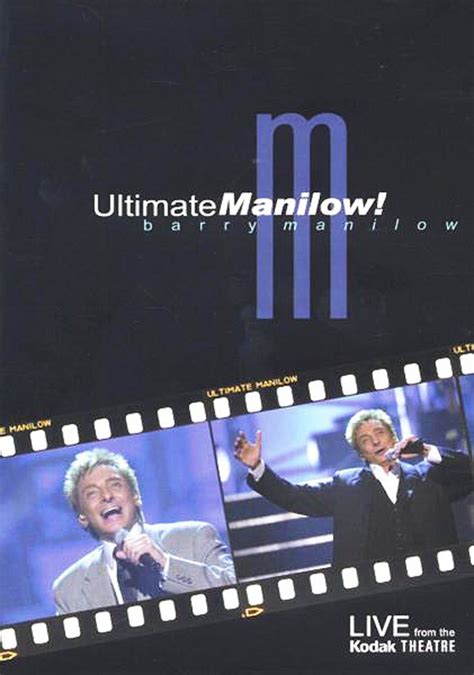 Barry Manilow Ultimate Manilow Dvd Oder Blu Ray Leihen Videobuster