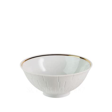 Haviland Infini Prestige Rice Bowl Gold Scopelliti