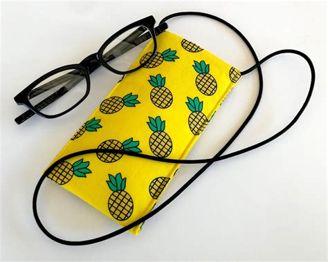 Fabric Eyeglass Pouch Eyewear Pouch Sunglasses Pouch Fabric Glasses