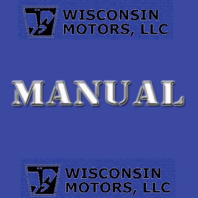 Wisconsin Engine parts manual VG4D IPL - Tradebit