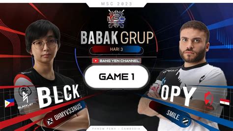 Blacklist International Vs Team Occupy Game Babak Grup Hari Ke