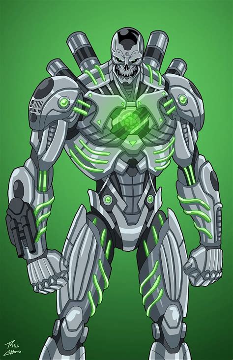 metallo  phil cho dc comics art superhero art dc comics characters