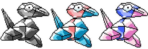 137 Porygon Sugimori Pixels by HenBarper on DeviantArt