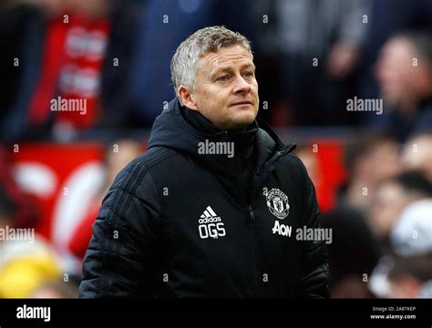 Manchester United Manager Ole Gunnar Solskjaer During The Premier