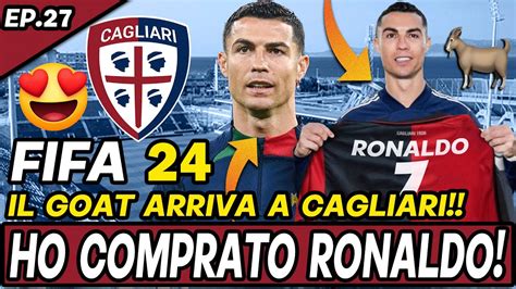 RONALDO É UN NUOVO GIOCATORE DEL CAGLIARI HO FATTO LA PAZZIA FIFA 23