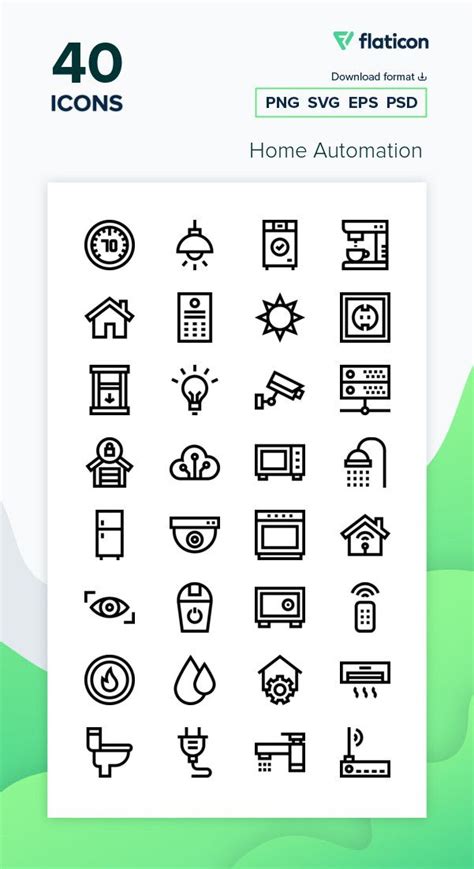 Home Automation Icon Pack