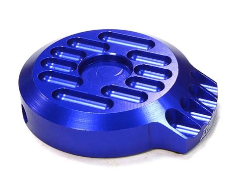 Integy Rc Toy Model Hop Ups C Blue Billet Machined Motor Cover For