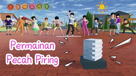 Kurma Dan Ketupat Permainan Pecah Piring Sakura School Simulator