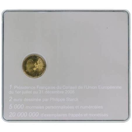 Euros France Unc Pr Sidence Du Conseil De Lunion Europ Enne