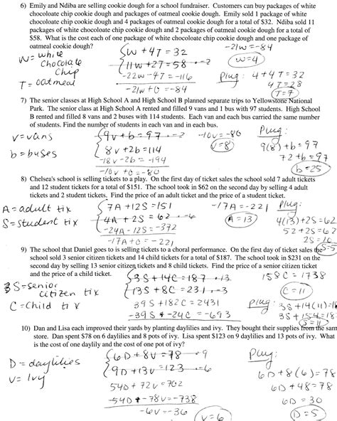 Linear Function Word Problems Pdf