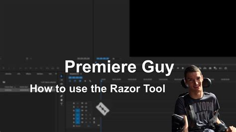 Premiere Pro CC How To Use The Razor Tool YouTube